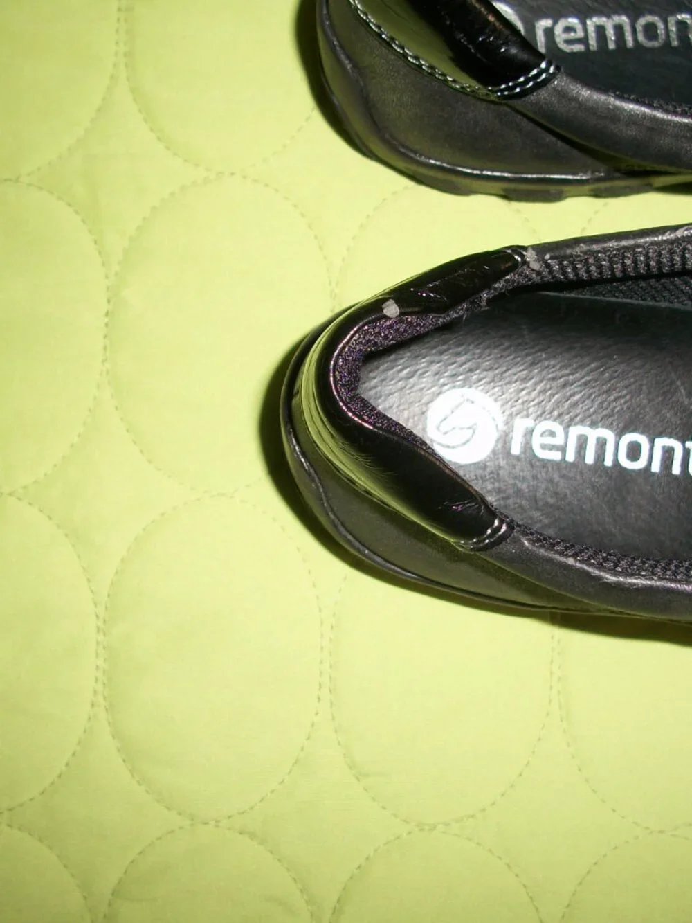 Remonte Women's Black Leather Comfort Shoes Size 6.5